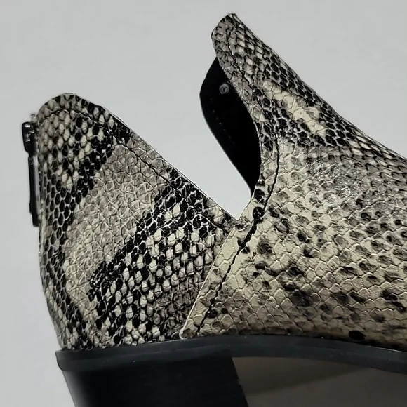 COPY - BLONDO SZ 7.5M WESTERN SNAKESKIN ANKLE BOOTS WATERPROOF COWBOY POINTY TO… - Picture 9 of 16